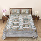 Enhance Your Home with Rang Mahal Viscose Double Bedsheet – 90x108 Inches with 2 Pillow Covers