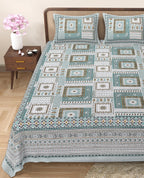 Enhance Your Home with Rang Mahal Viscose Double Bedsheet – 90x108 Inches with 2 Pillow Covers