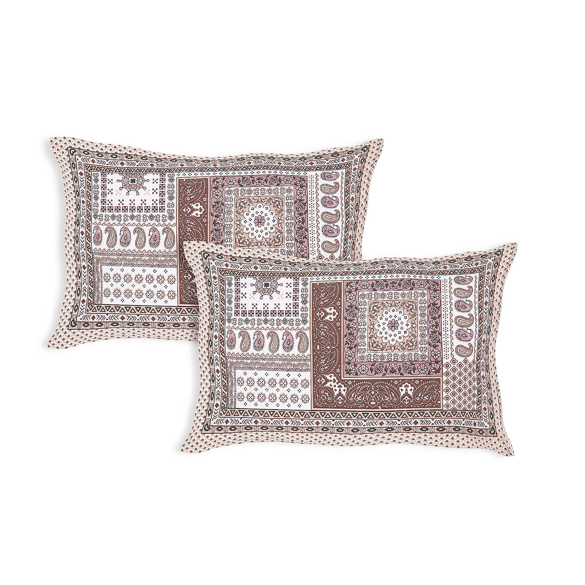 Enhance Your Home with Rang Mahal Viscose Double Bedsheet – 90x108 Inches with 2 Pillow Covers