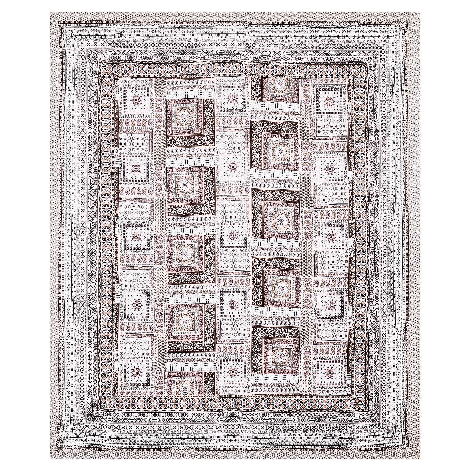 Enhance Your Home with Rang Mahal Viscose Double Bedsheet – 90x108 Inches with 2 Pillow Covers