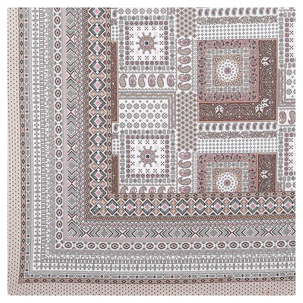 Enhance Your Home with Rang Mahal Viscose Double Bedsheet – 90x108 Inches with 2 Pillow Covers