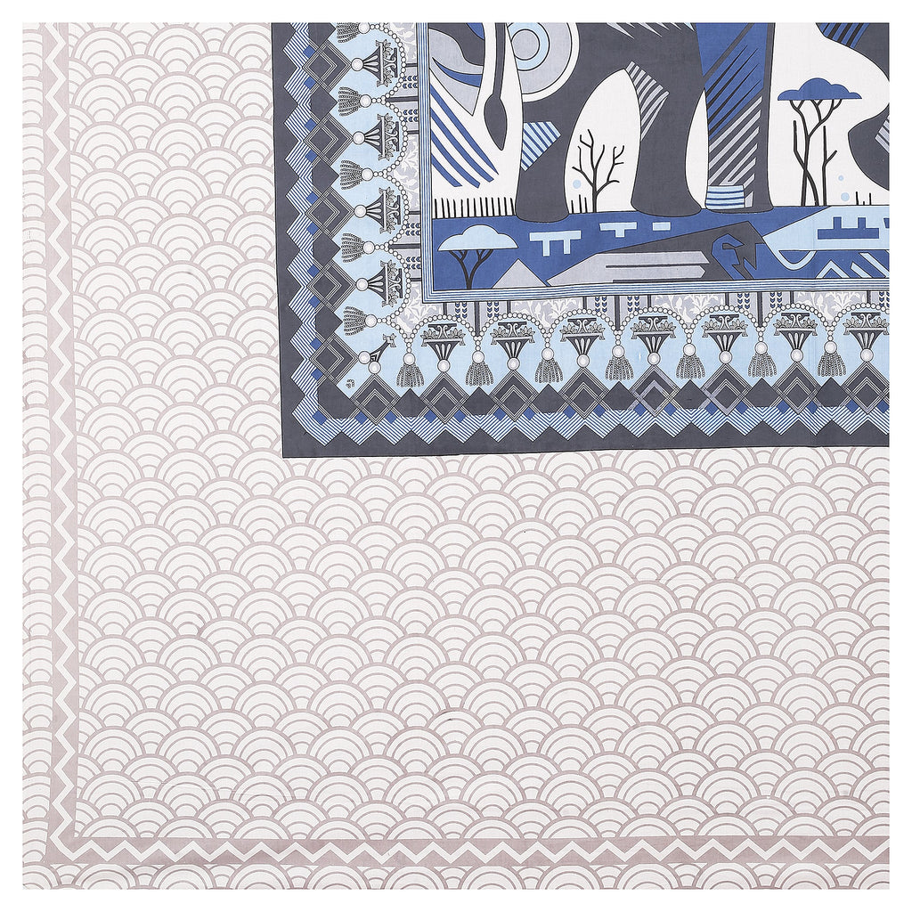 Make a Bold Statement with Rang Mahal Viscose Double Bedsheet – 90x108 Inches with 2 Pillow Covers