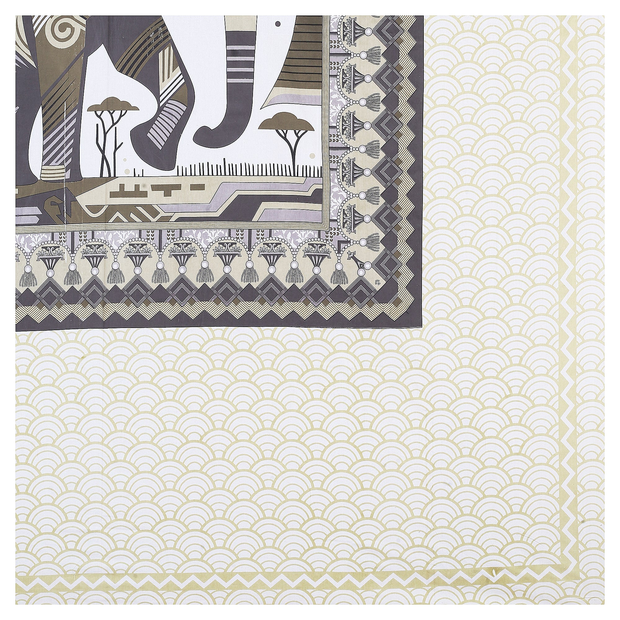 Make a Bold Statement with Rang Mahal Viscose Double Bedsheet – 90x108 Inches with 2 Pillow Covers