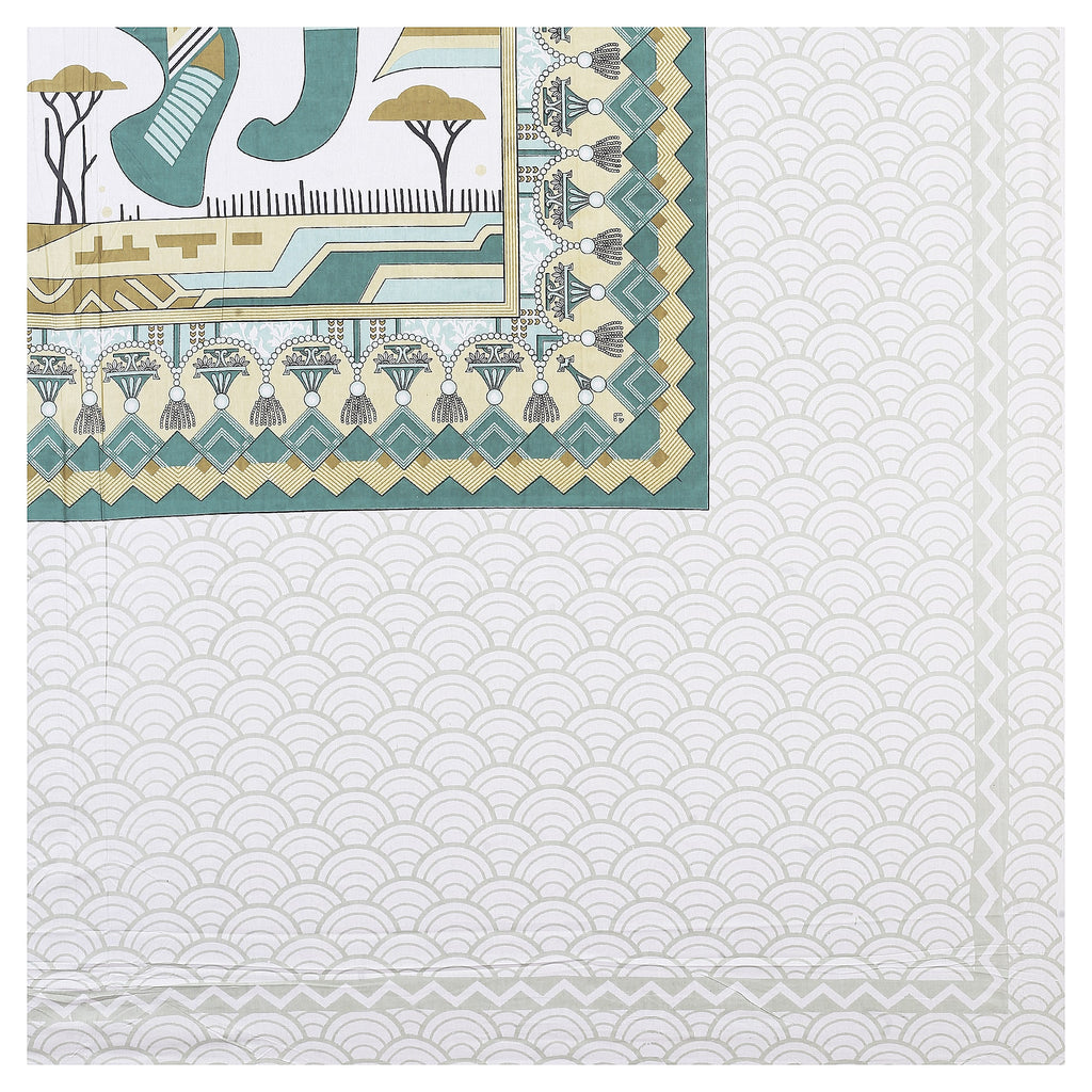 Make a Bold Statement with Rang Mahal Viscose Double Bedsheet – 90x108 Inches with 2 Pillow Covers