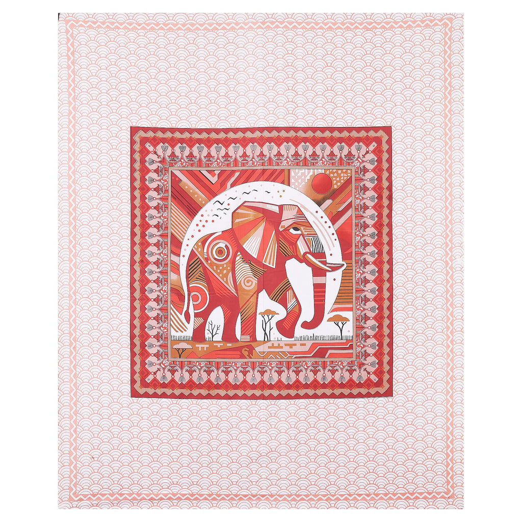 Make a Bold Statement with Rang Mahal Viscose Double Bedsheet – 90x108 Inches with 2 Pillow Covers