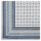 Rangmahal Collection 90x108 Viscose Double Bedsheet with Intricate Motifs & Matching Pillow Covers