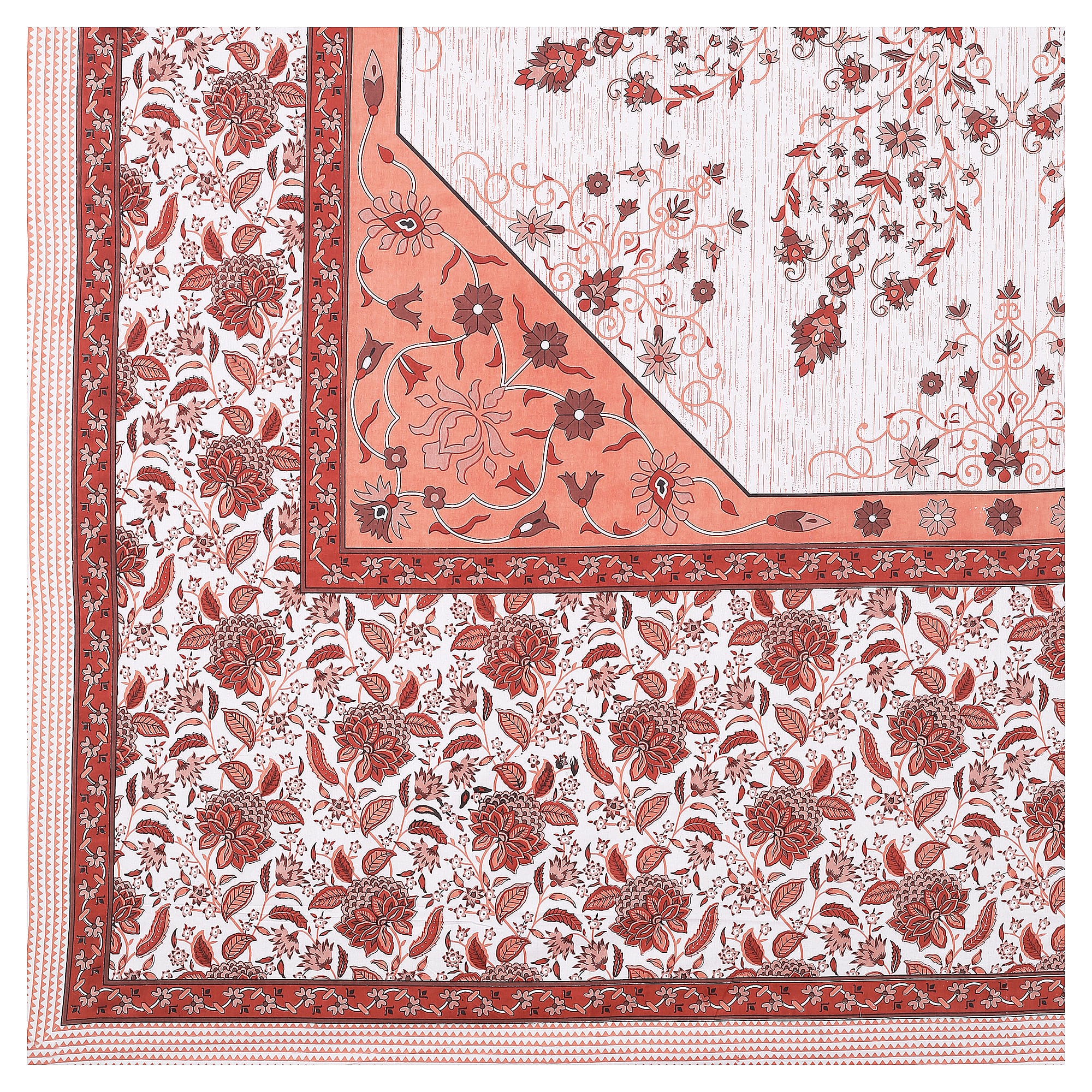 Elevate Your Space with Rang Mahal Viscose Double Bedsheet – 90x108 Inches with 2 Pillow Covers