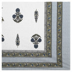 95x108 Viscose Hungama Collection Double Bedsheet with Traditional Floral & Tree Motifs with Pillow Covers