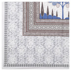 Rangmahal Collection 90x108 Viscose Double Bedsheet with Artistic Tree of Life Design & Matching Pillow Covers