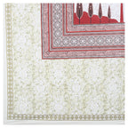 Rangmahal Collection 90x108 Viscose Double Bedsheet with Artistic Tree of Life Design & Matching Pillow Covers