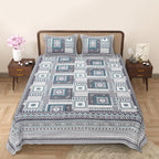 Enhance Your Home with Rang Mahal Viscose Double Bedsheet – 90x108 Inches with 2 Pillow Covers