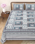 Enhance Your Home with Rang Mahal Viscose Double Bedsheet – 90x108 Inches with 2 Pillow Covers