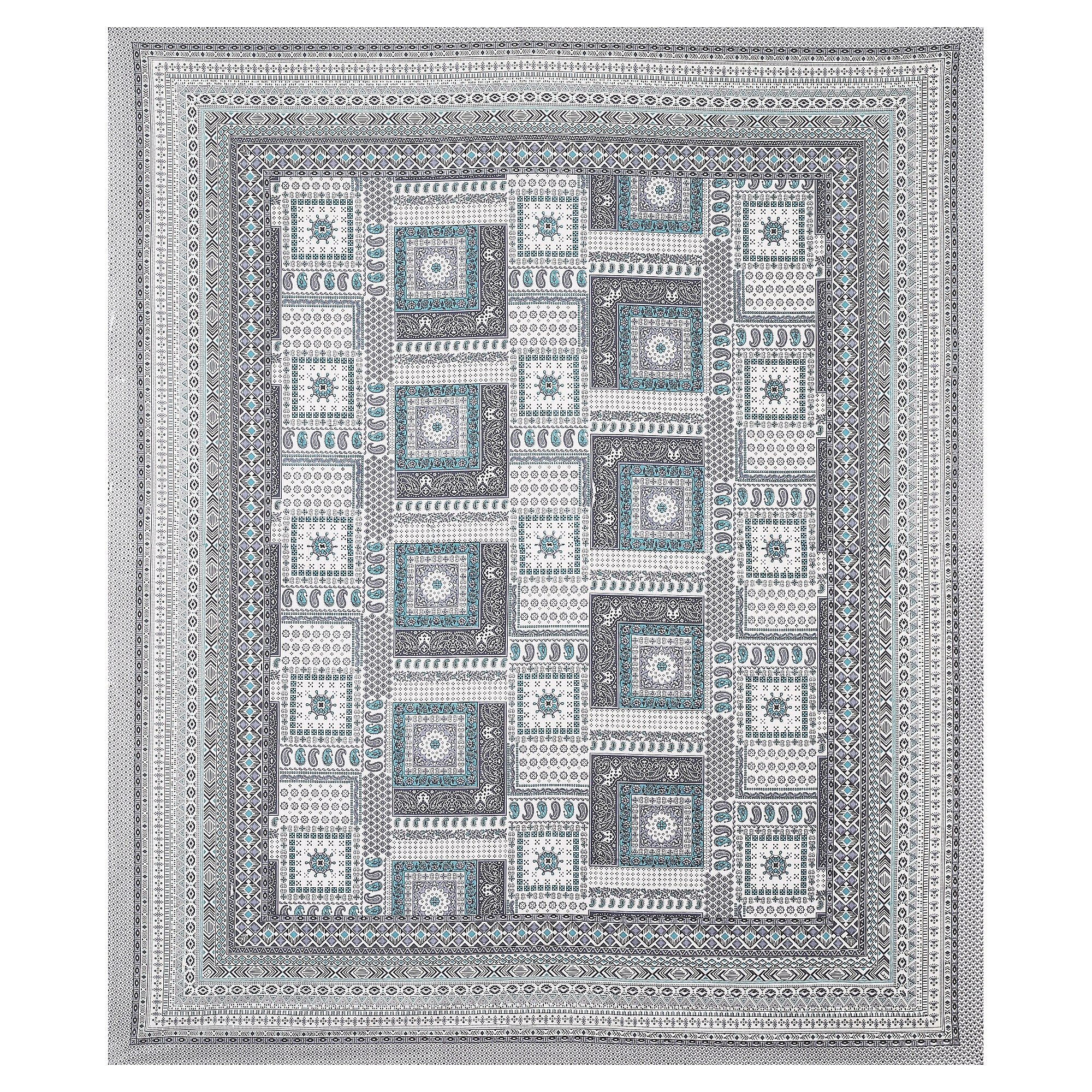 Enhance Your Home with Rang Mahal Viscose Double Bedsheet – 90x108 Inches with 2 Pillow Covers