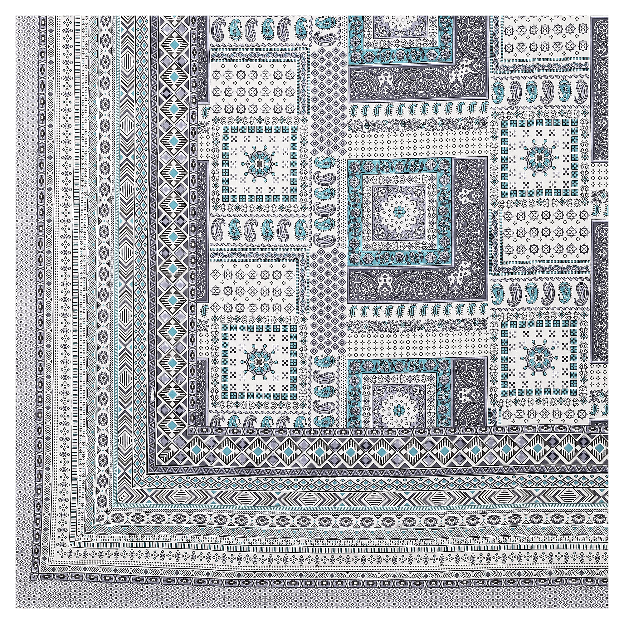 Enhance Your Home with Rang Mahal Viscose Double Bedsheet – 90x108 Inches with 2 Pillow Covers