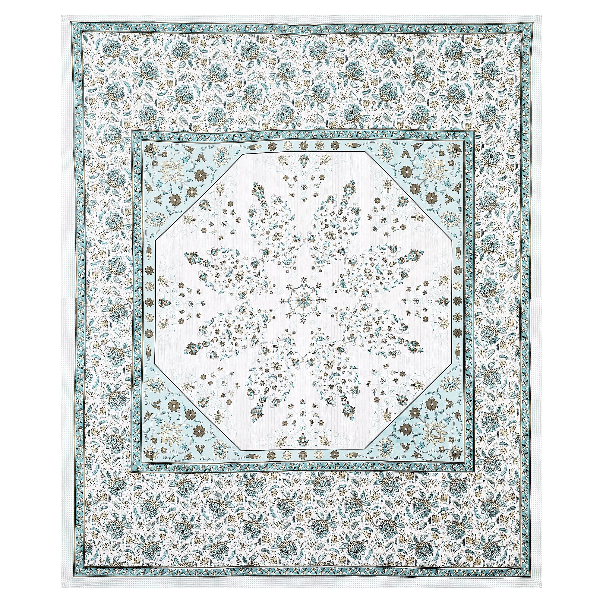 Elevate Your Space with Rang Mahal Viscose Double Bedsheet – 90x108 Inches with 2 Pillow Covers