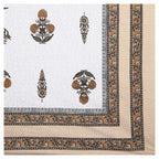 95x108 Viscose Hungama Collection Double Bedsheet with Traditional Floral & Tree Motifs with Pillow Covers