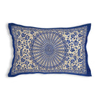 59" Traditional Mandala & Paisley Print 100% Cotton Single Bedsheet with 1 Pillow Cover (60x90)
