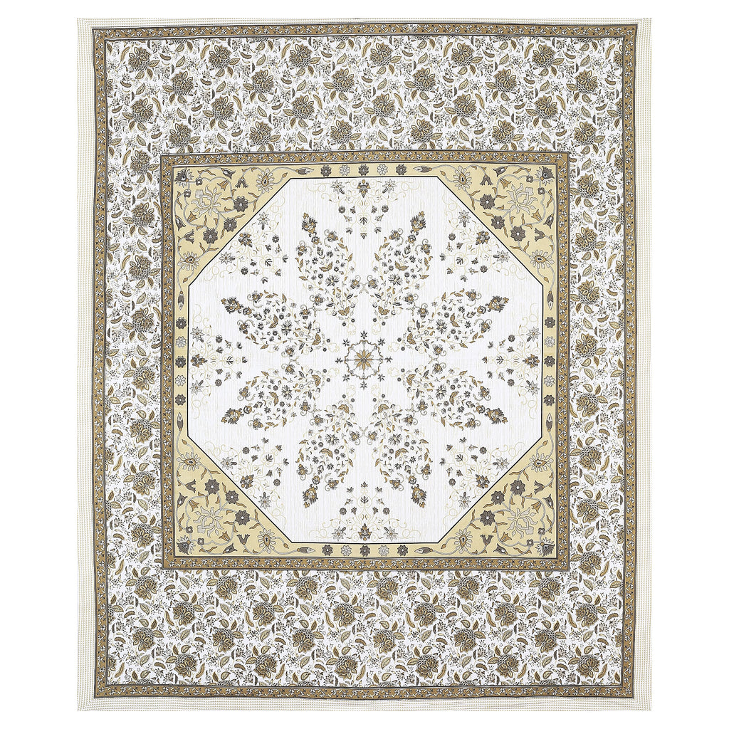 Elevate Your Space with Rang Mahal Viscose Double Bedsheet – 90x108 Inches with 2 Pillow Covers