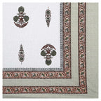 95x108 Viscose Hungama Collection Double Bedsheet with Traditional Floral & Tree Motifs with Pillow Covers