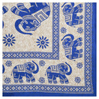 59" Eco Elephant Design 100% Cotton Single Bedsheet With 1 Pillow Cover, 60/90