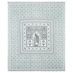 Grace Your Bedroom with Rang Mahal Viscose Double Bedsheet – 90x108 Inches with 2 Pillow Covers