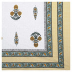95x108 Viscose Hungama Collection Double Bedsheet with Traditional Floral & Tree Motifs with Pillow Covers