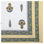 95x108 Viscose Hungama Collection Double Bedsheet with Traditional Leaf & Floral Print + Pillow Covers