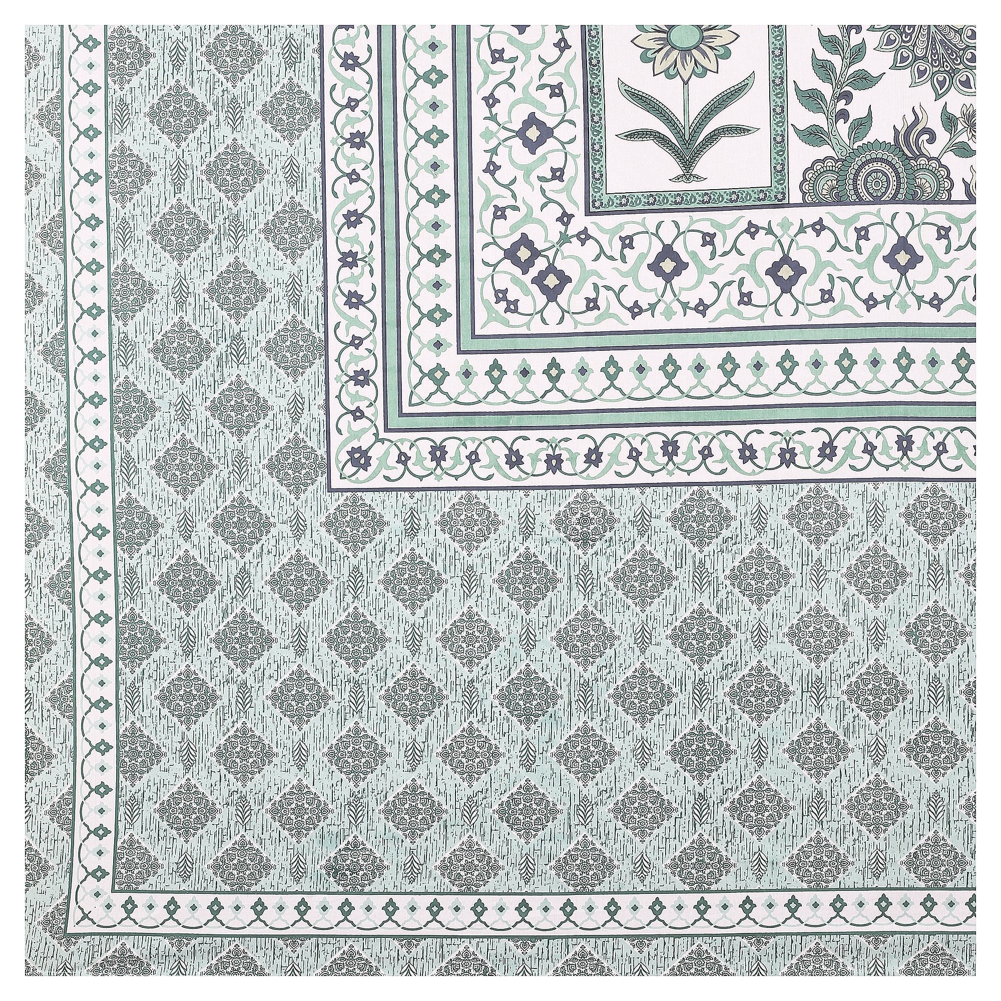 Grace Your Bedroom with Rang Mahal Viscose Double Bedsheet – 90x108 Inches with 2 Pillow Covers