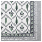 95x108 Viscose Hungama Collection Double Bedsheet with Geometric Floral Patterns & Matching Pillow Covers