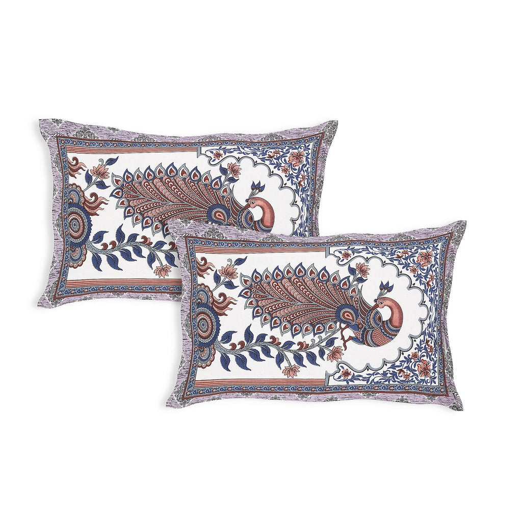 Grace Your Bedroom with Rang Mahal Viscose Double Bedsheet – 90x108 Inches with 2 Pillow Covers