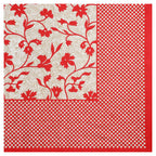 59" Elegant Floral Vine Print 100% Cotton Single Bedsheet with 1 Pillow Cover (60x90)