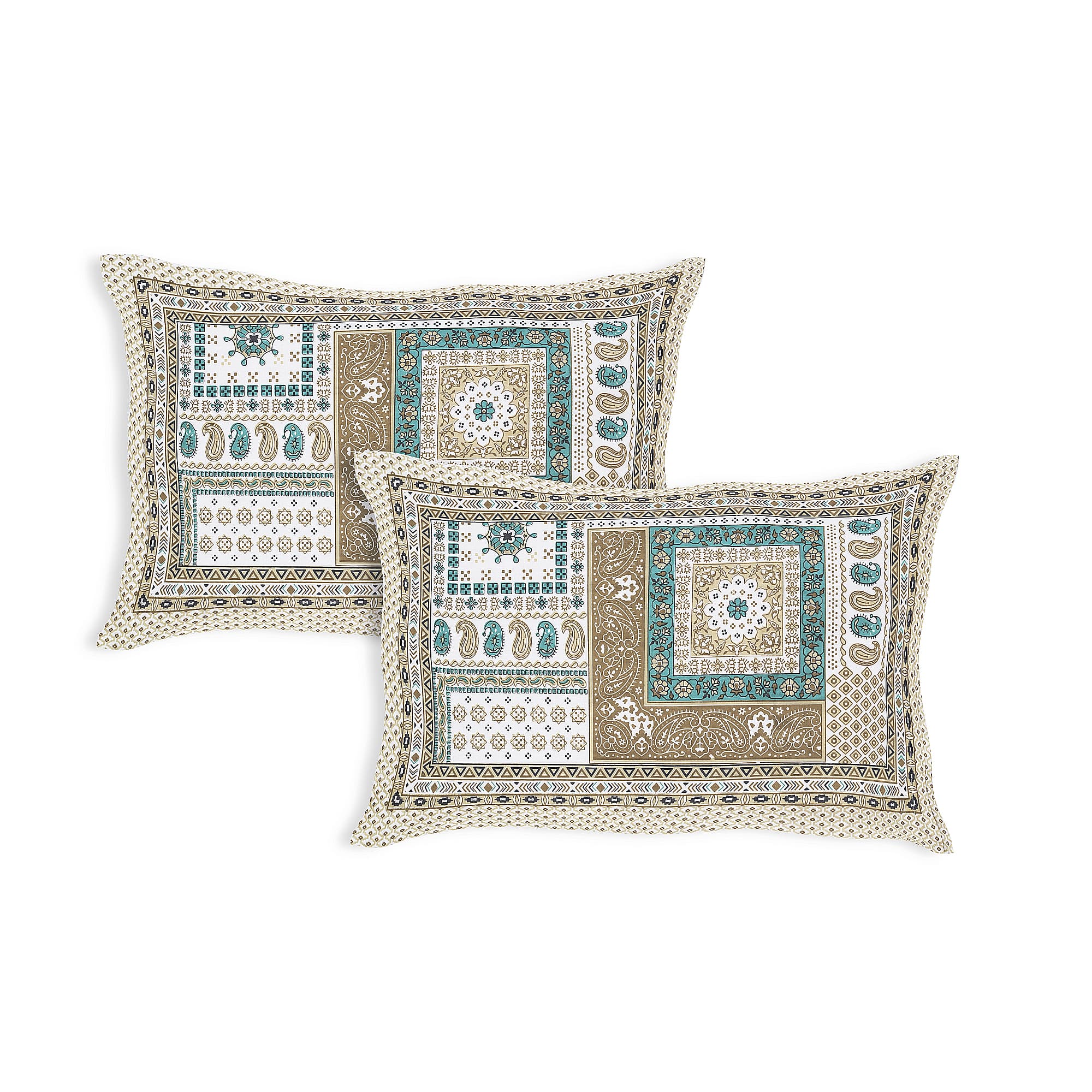 Enhance Your Home with Rang Mahal Viscose Double Bedsheet – 90x108 Inches with 2 Pillow Covers