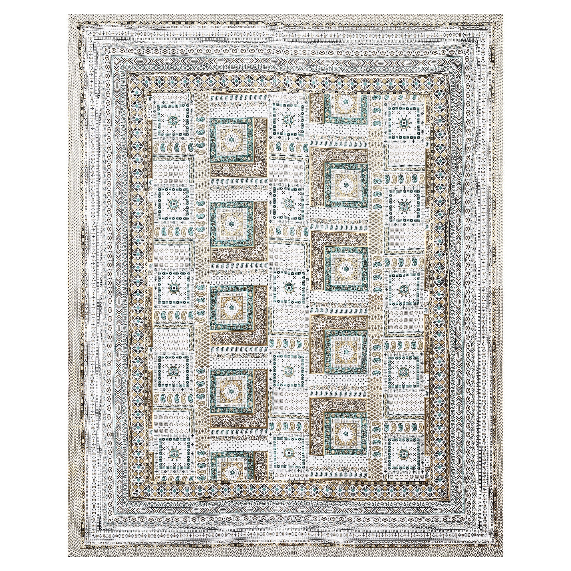 Enhance Your Home with Rang Mahal Viscose Double Bedsheet – 90x108 Inches with 2 Pillow Covers