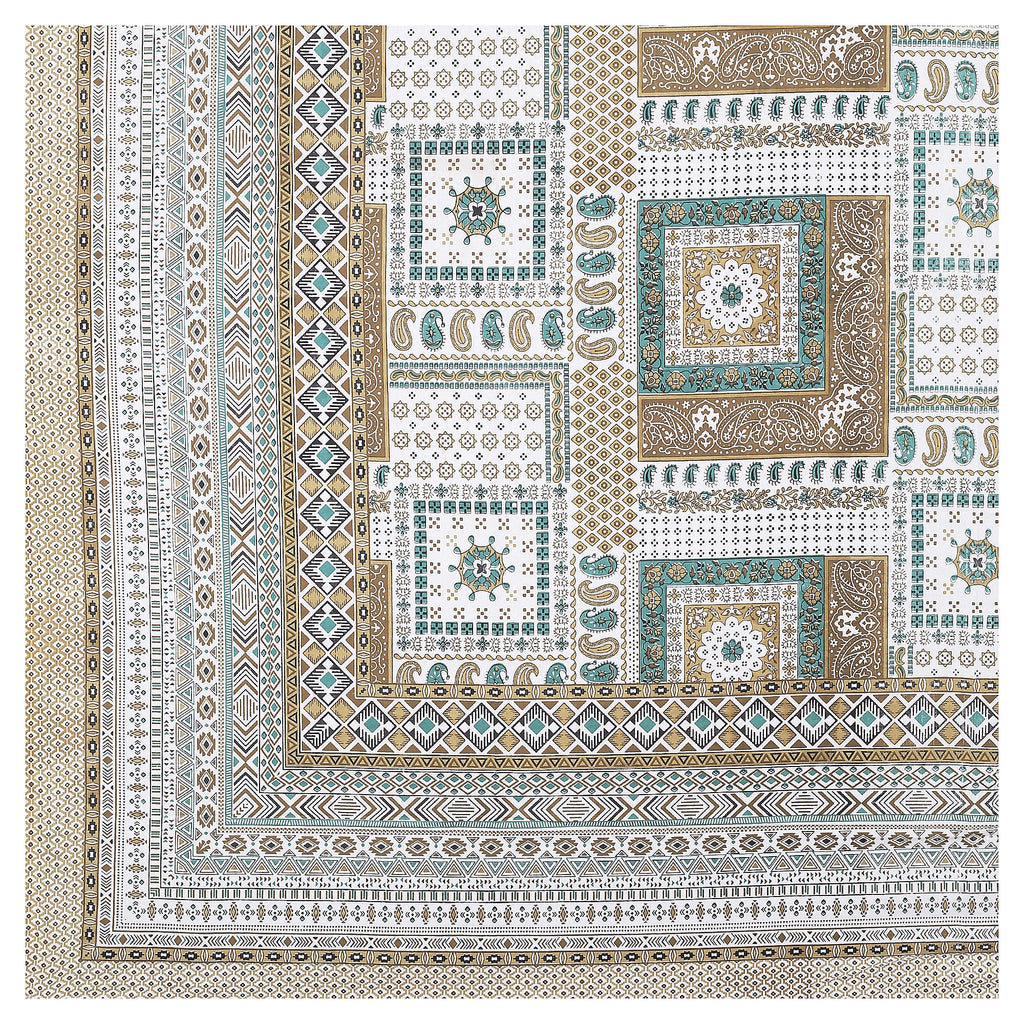 Enhance Your Home with Rang Mahal Viscose Double Bedsheet – 90x108 Inches with 2 Pillow Covers