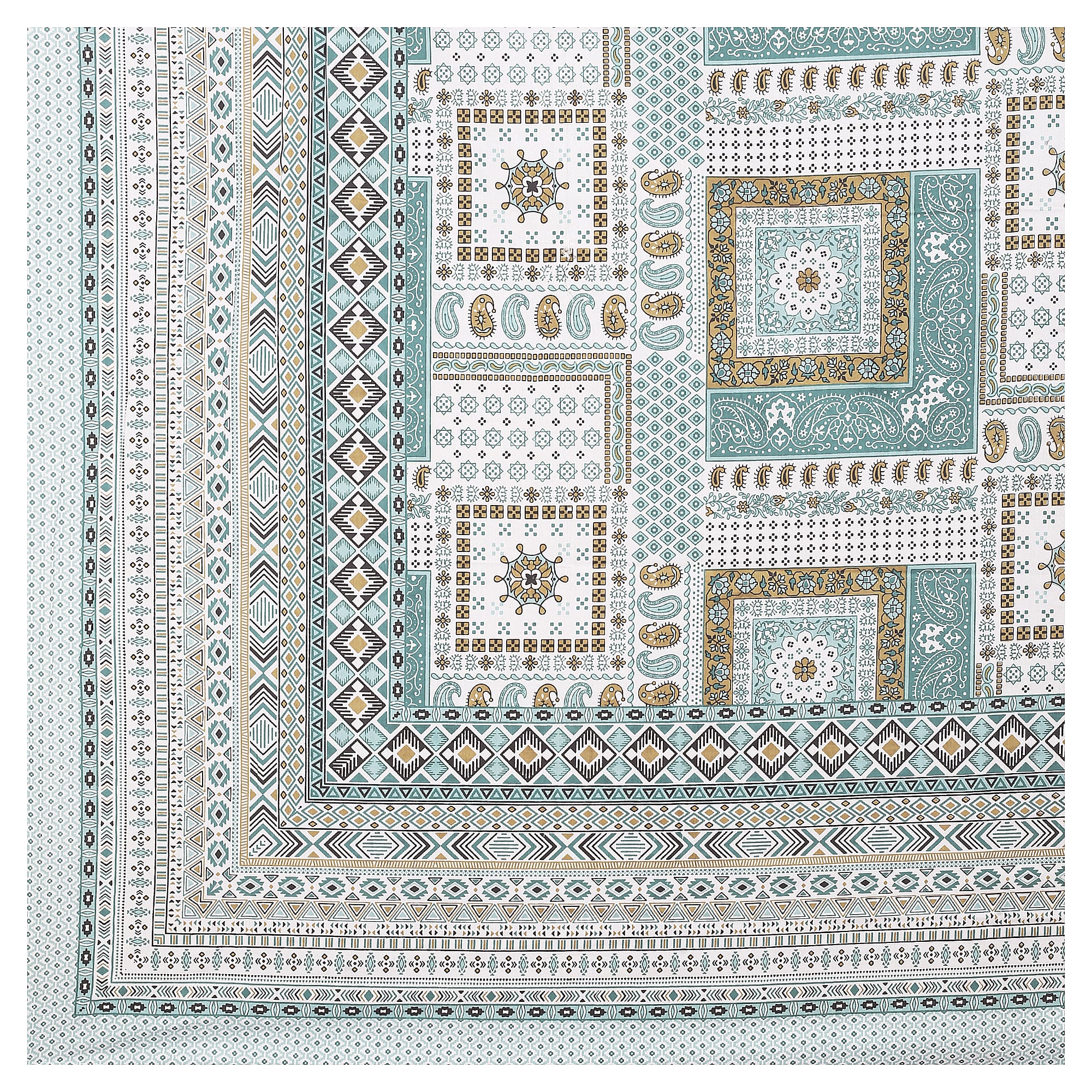 Enhance Your Home with Rang Mahal Viscose Double Bedsheet – 90x108 Inches with 2 Pillow Covers