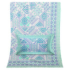 70/100 Artistic Collection 100% Cotton Single Bedsheet with 2 Pillow Covers (70x100)