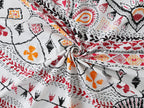 70/100 Mandala Charm Artistic Collection 100% Cotton Single Bedsheet with 2 Pillow Covers (70x100)