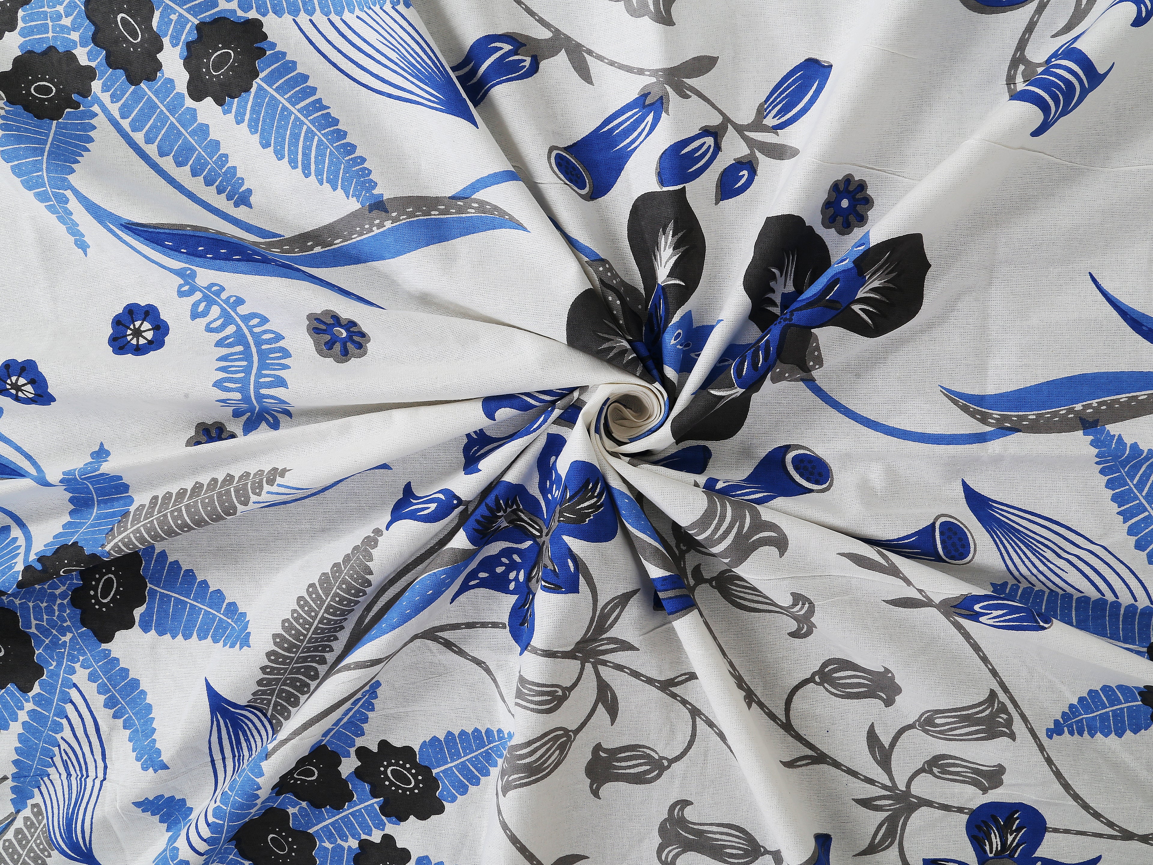 Artistic Collection Floral Print Cotton Bedsheet with 2 Pillow Covers | Premium 70x100 Inches