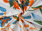 Artistic Collection Floral Print Cotton Bedsheet with 2 Pillow Covers | Premium 70x100 Inches