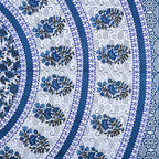 Eco Collection Cotton Double Bedsheet with Pillow Covers | Mandala Print | 90x100 Inches