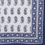 Eco Collection Cotton Paisley Print Double Bedsheet with 2 Pillow Covers | 90x100 Inches