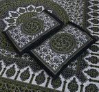 Eco Cotton Double Bedsheet with Mandala Floral Print – 90x100 Inches + 2 Pillow Covers