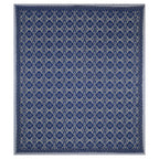 Eco Cotton Double Bedsheet with Geometric Floral Print – 90x100 Inches + 2 Pillow Covers