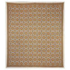 Eco Cotton Double Bedsheet with Geometric Floral Print – 90x100 Inches + 2 Pillow Covers