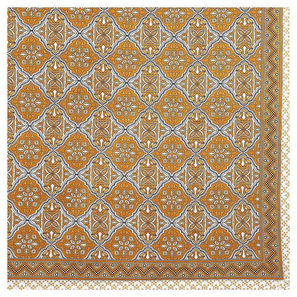 Eco Cotton Double Bedsheet with Geometric Floral Print – 90x100 Inches + 2 Pillow Covers