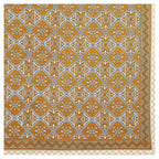 Eco Cotton Double Bedsheet with Geometric Floral Print – 90x100 Inches + 2 Pillow Covers