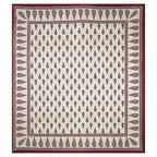 Eco Cotton Double Bedsheet with Elegant Boota Print – 90x100 Inches + 2 Pillow Covers