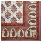 Eco Cotton Double Bedsheet with Traditional Jaal Print – 90x100 Inches + 2 Pillow Covers