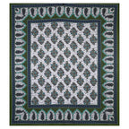 Eco Cotton Double Bedsheet with Traditional Jaal Print – 90x100 Inches + 2 Pillow Covers