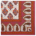 Eco Cotton Double Bedsheet with Traditional Jaal Print – 90x100 Inches + 2 Pillow Covers
